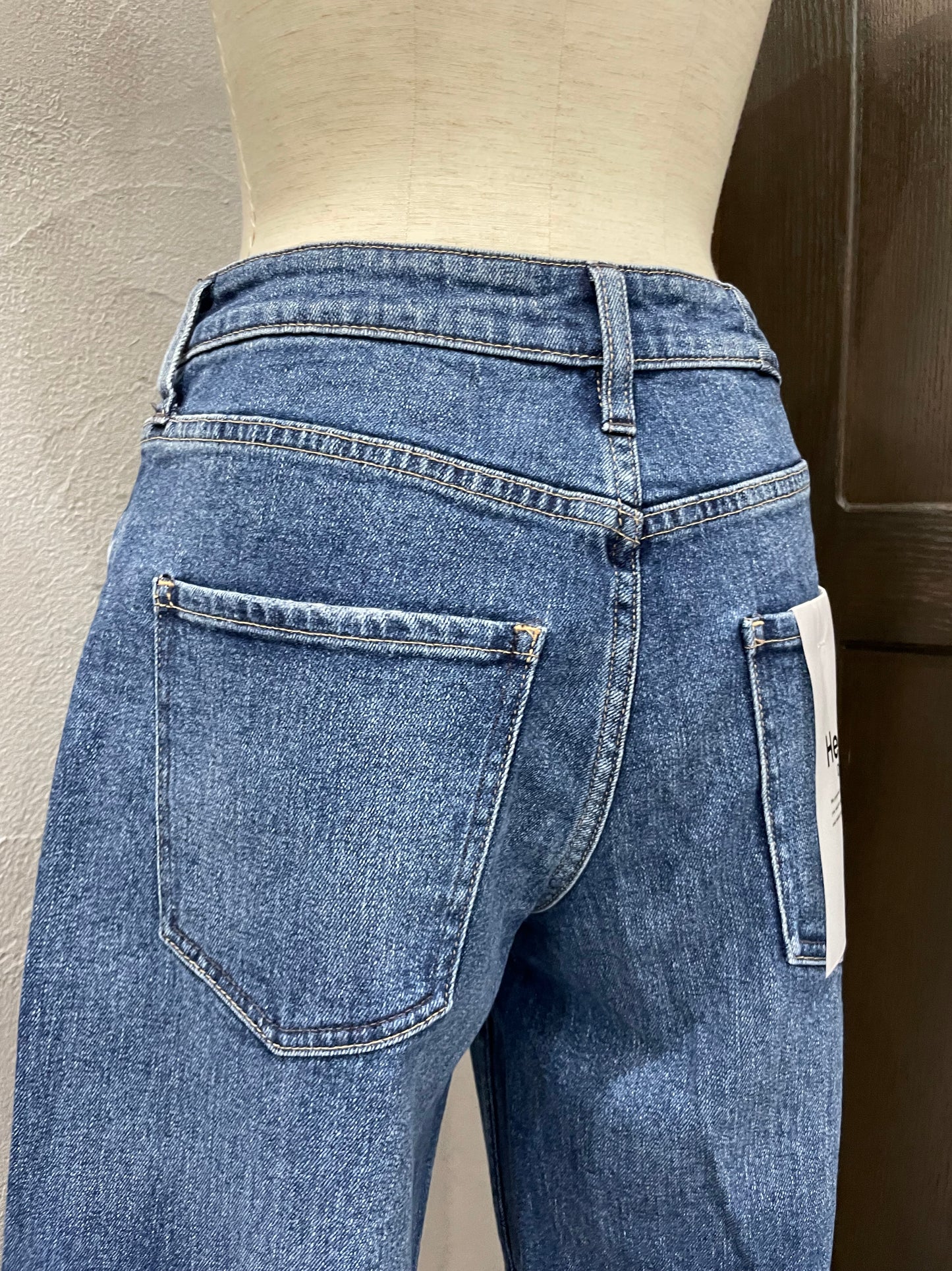 【Healthy denim】ピンクペッパーミッドライズ