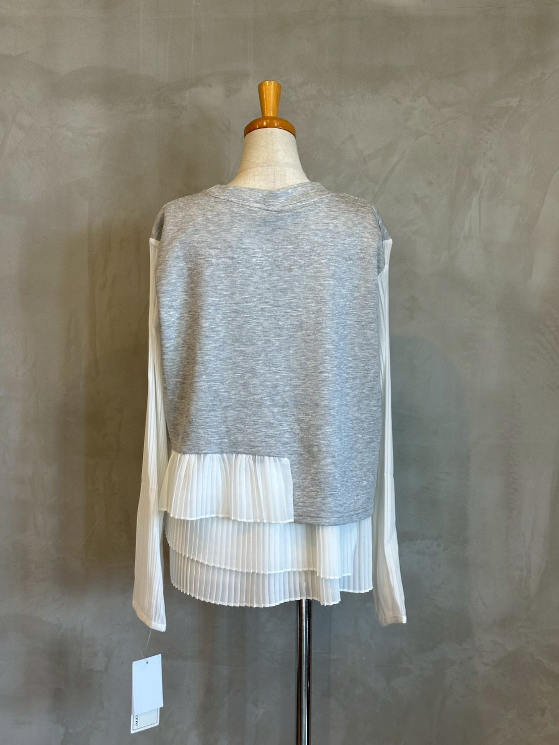 【botanical】プリーツフリルブラウス