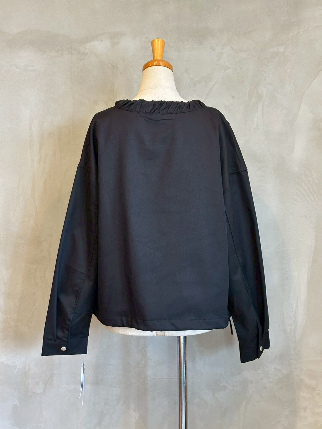 【botanical】ギャザーネックブルゾン