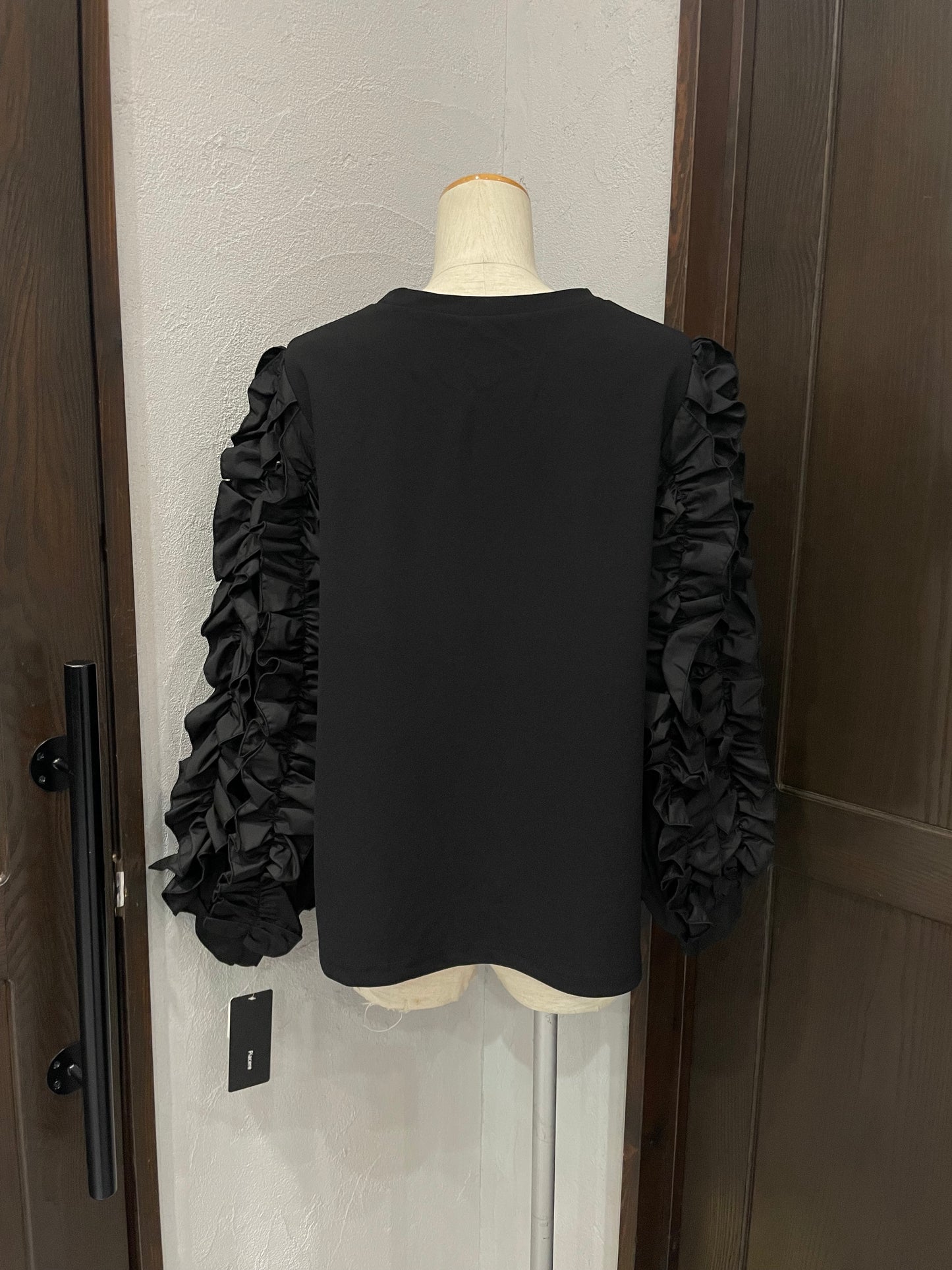 【botanical】袖フリルプルオーバー