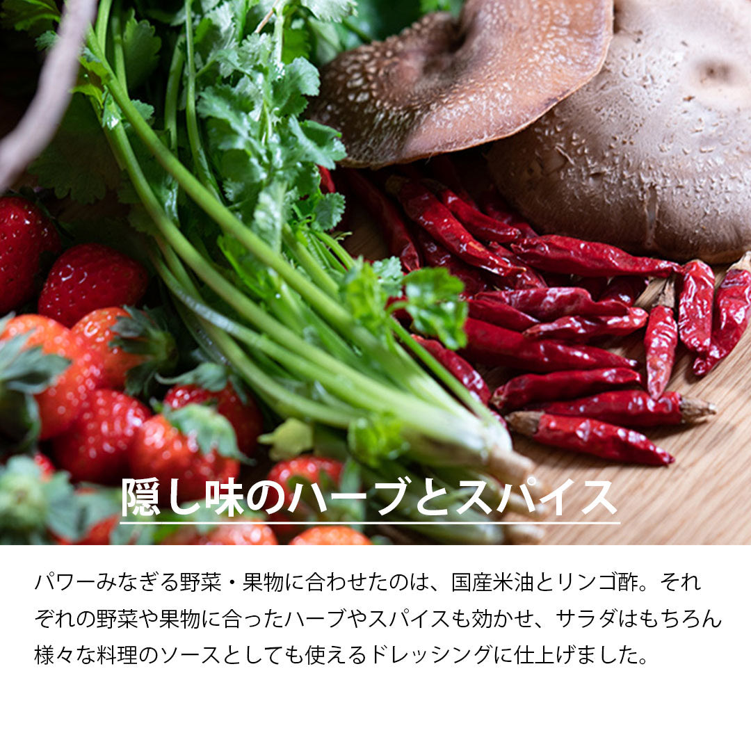 【長崎】べジドリーム 雲仙ナチュラルドレッシング