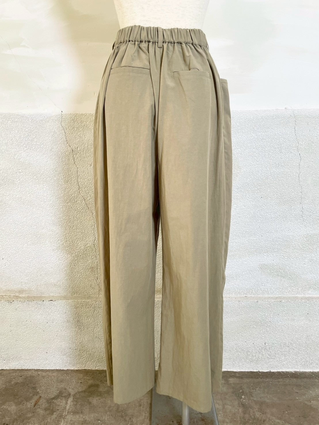 【CLOCHE】2タックワイドパンツ