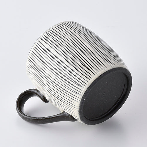 【長崎】波佐見焼 利左エ門 SEN彫 マグカップ(タイコ)