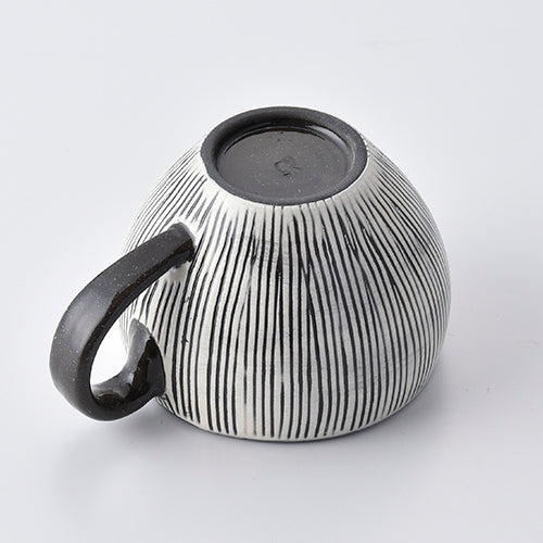 【長崎】波佐見焼 利左エ門 SEN彫 スープマグカップ