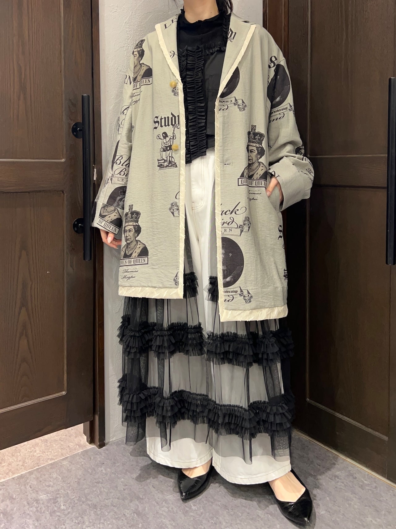 【THOMAS MAGPIE】オリジナルプリントコート