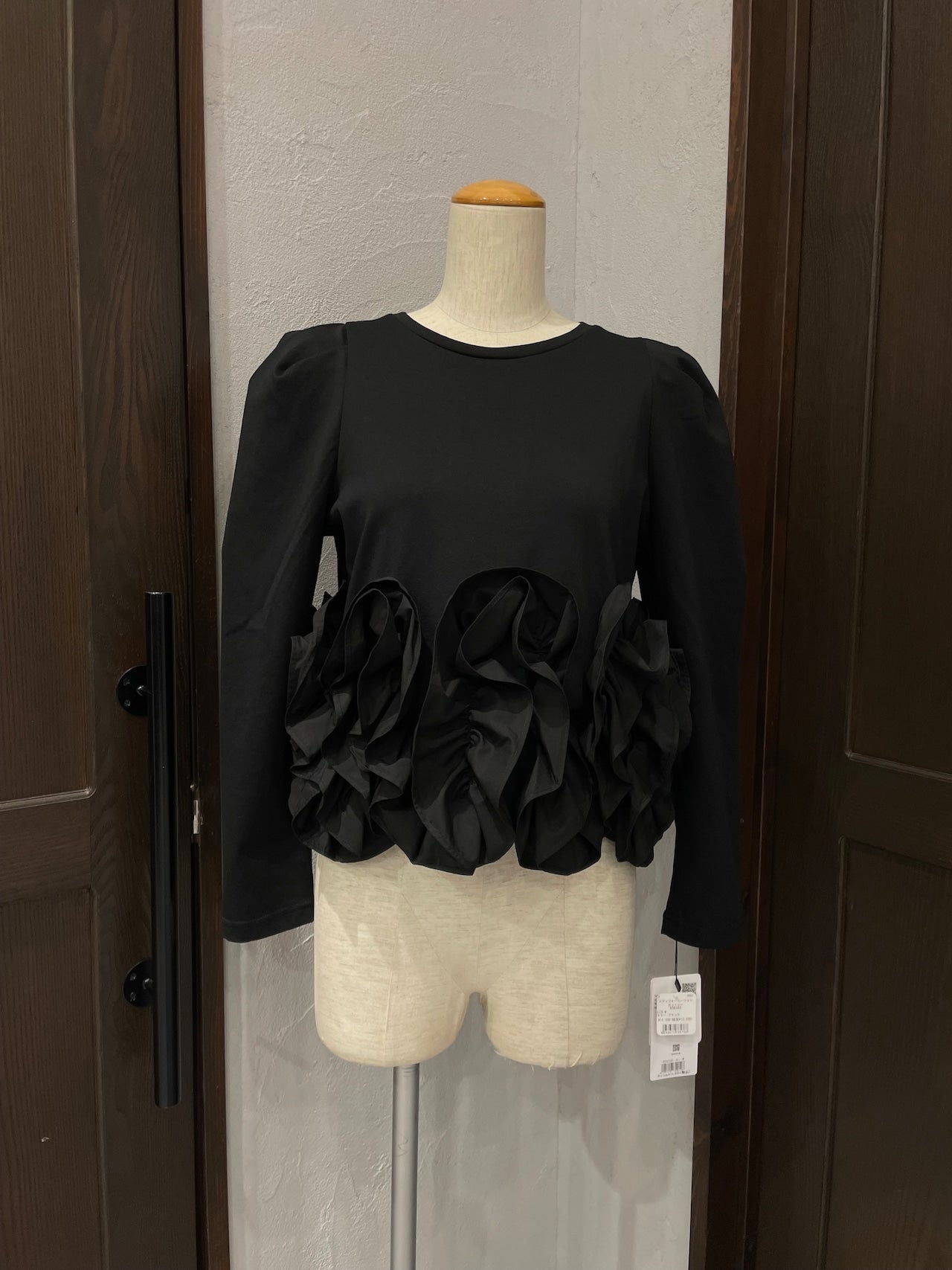 【PICCIN PERLA】裾フリルプルオーバー