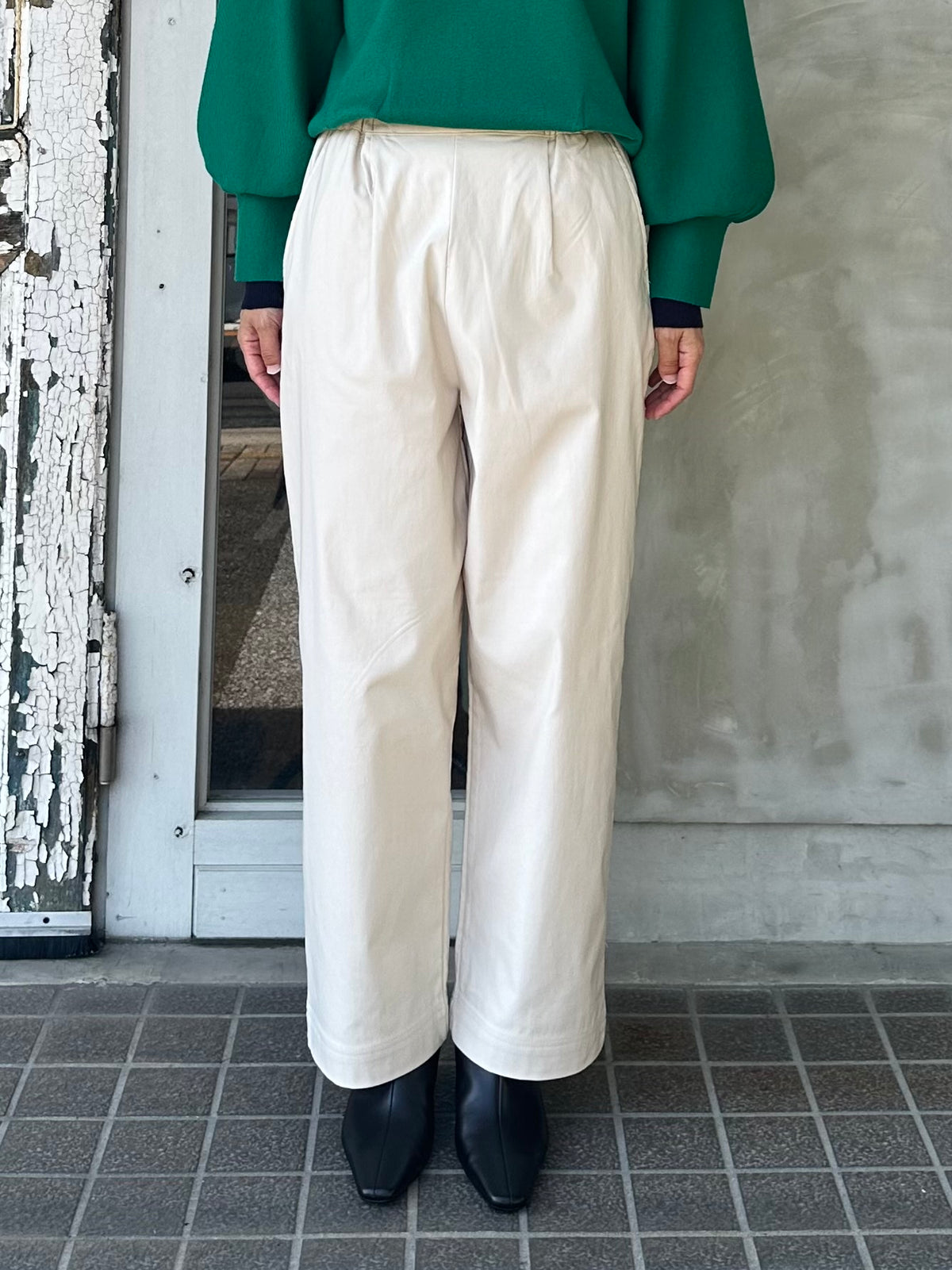 【hunch】バリラク（起毛あり）ストレートパンツ