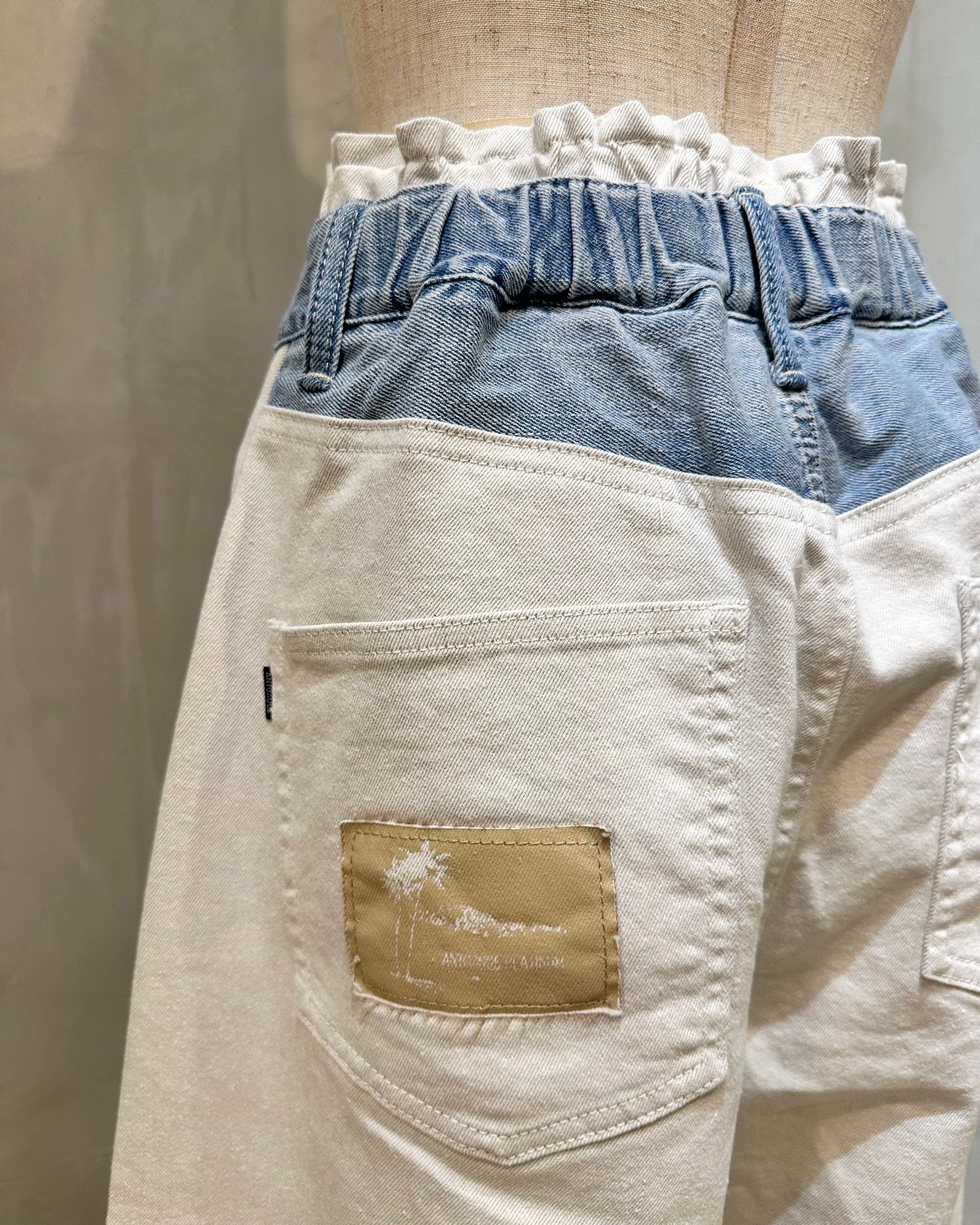 【ANTGAUGE】Wベルトジーンズ