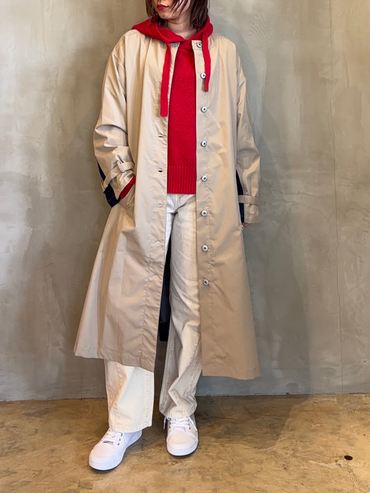 【botanical】デニムデザインコート