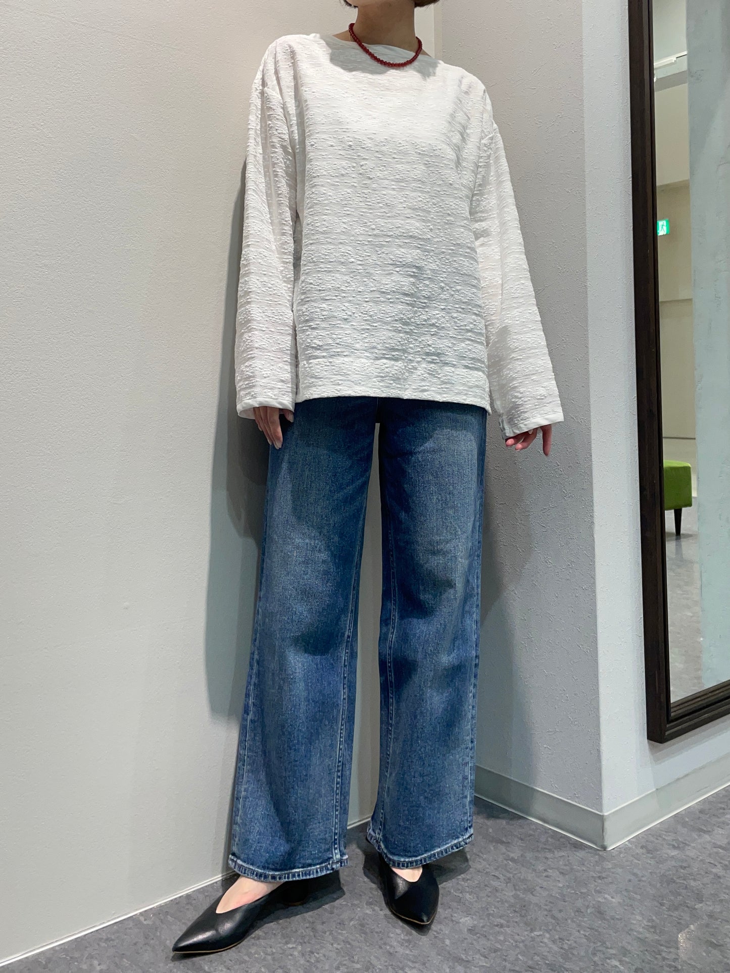 【YENN】ロングＴブラウス