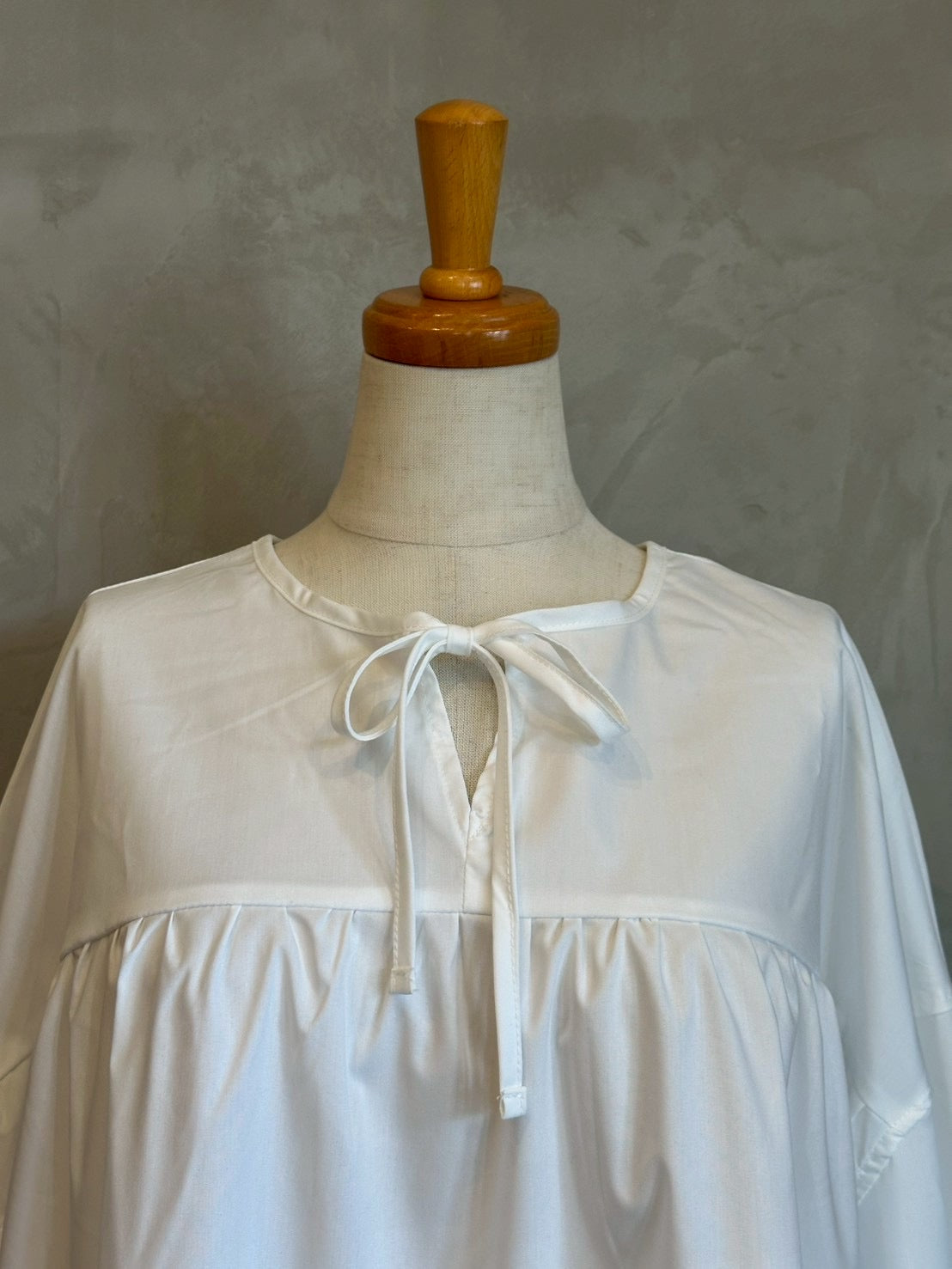 【botanical】ティアードチュニック長袖ブラウス