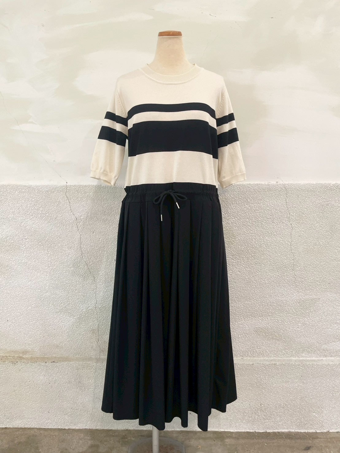 【botanical】プリーツスカートワンピース