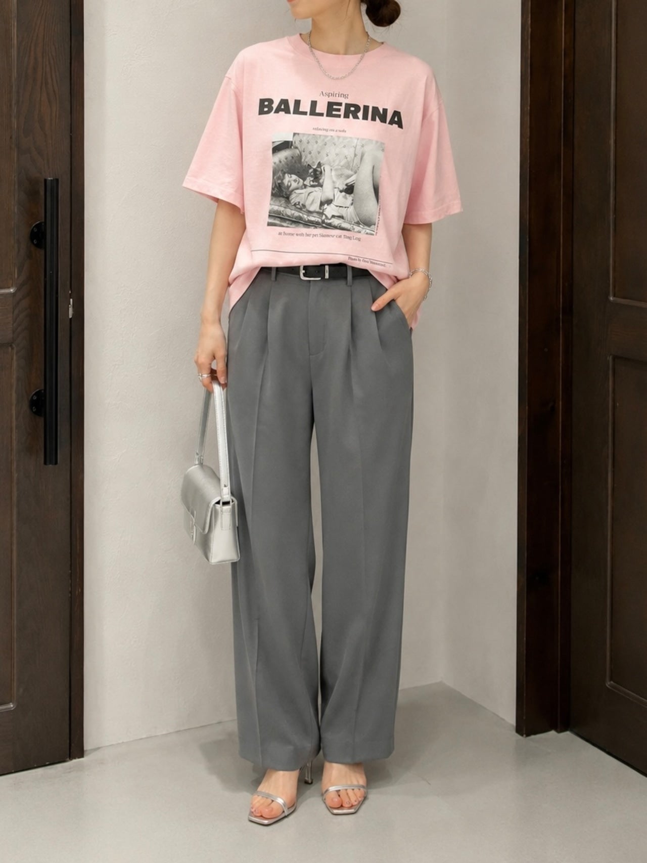 【GOOD ROCK SPPED】/Ballerina Photo Graphic T-Shirt