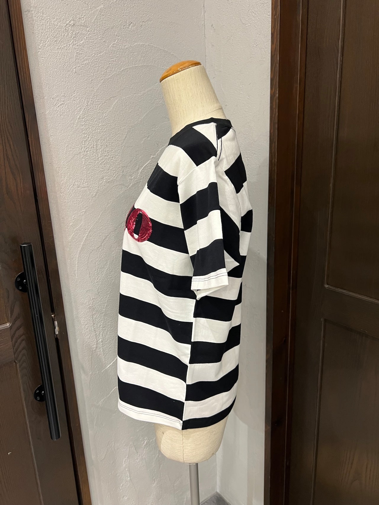 【MICALLE MICALLE】CIAOボーダーTシャツ