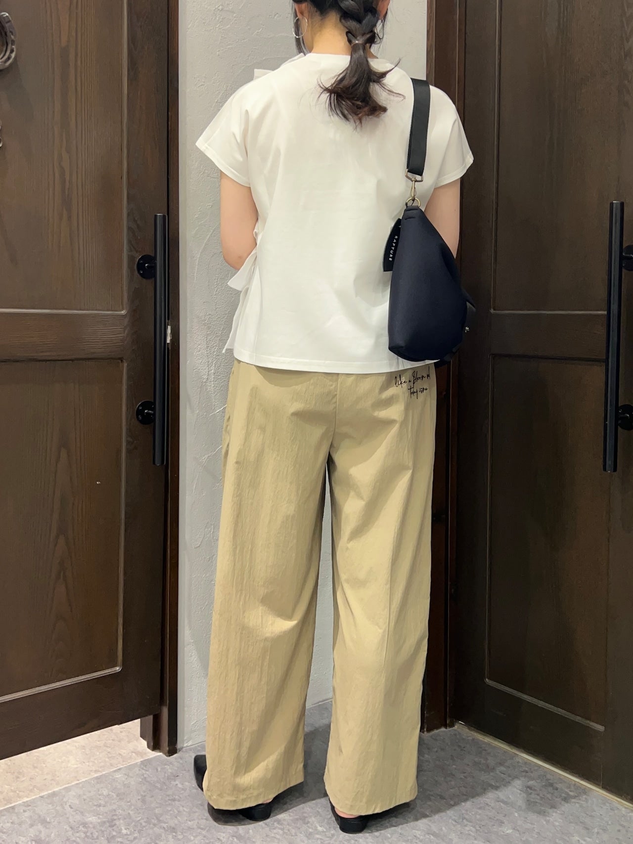 【PICCIN PERLA】アシンメトリーフリルプルオーバー