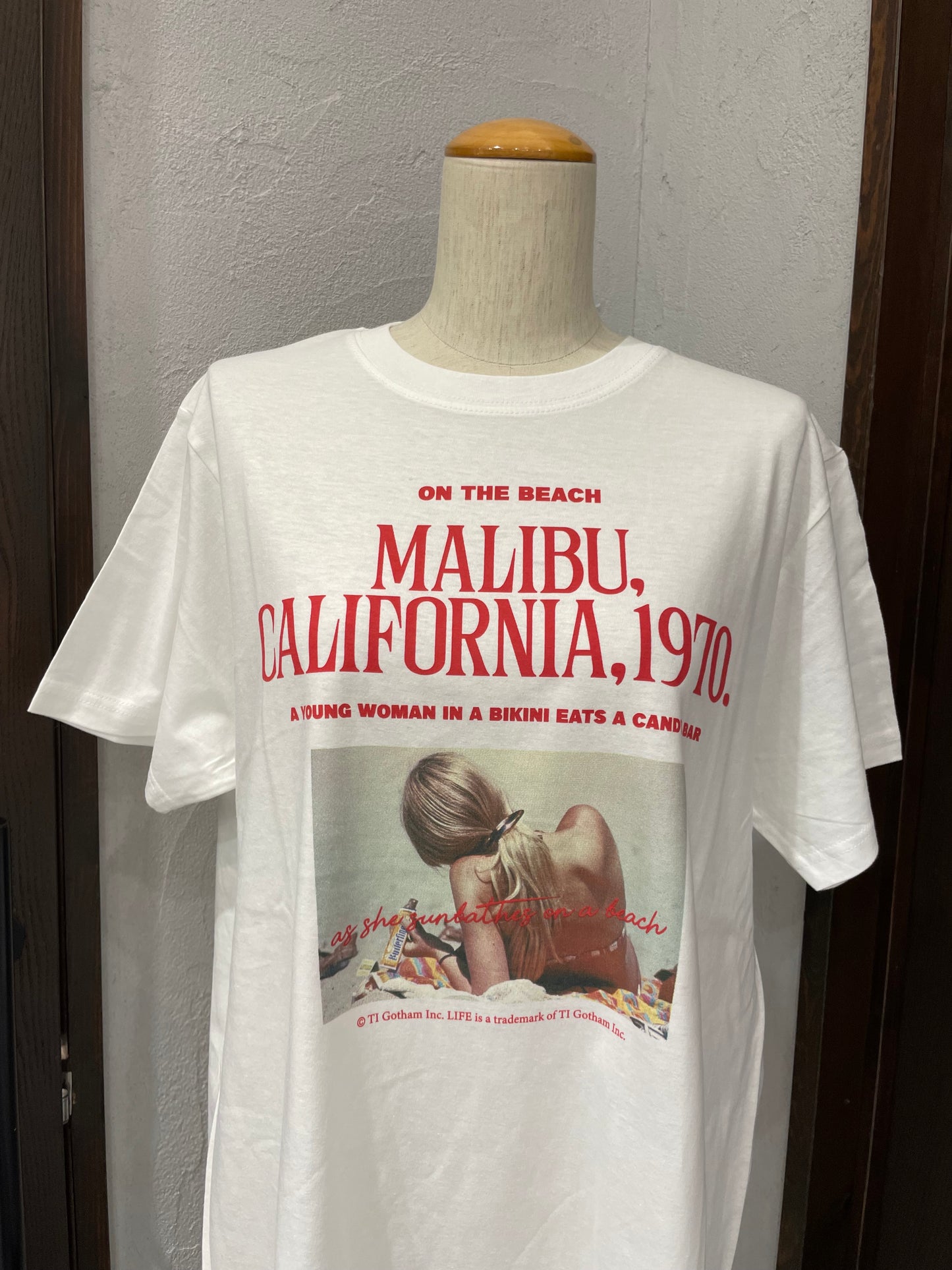 【GOOD ROCK SPPED】Malibu Photo Graphic T-Shirt