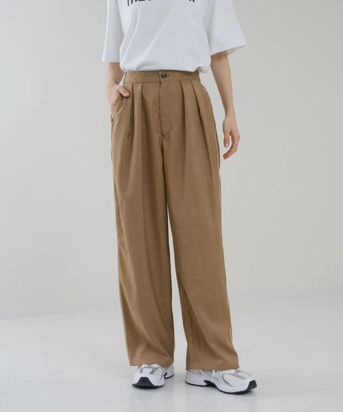 【botanical】サイド配色パイピングパンツ