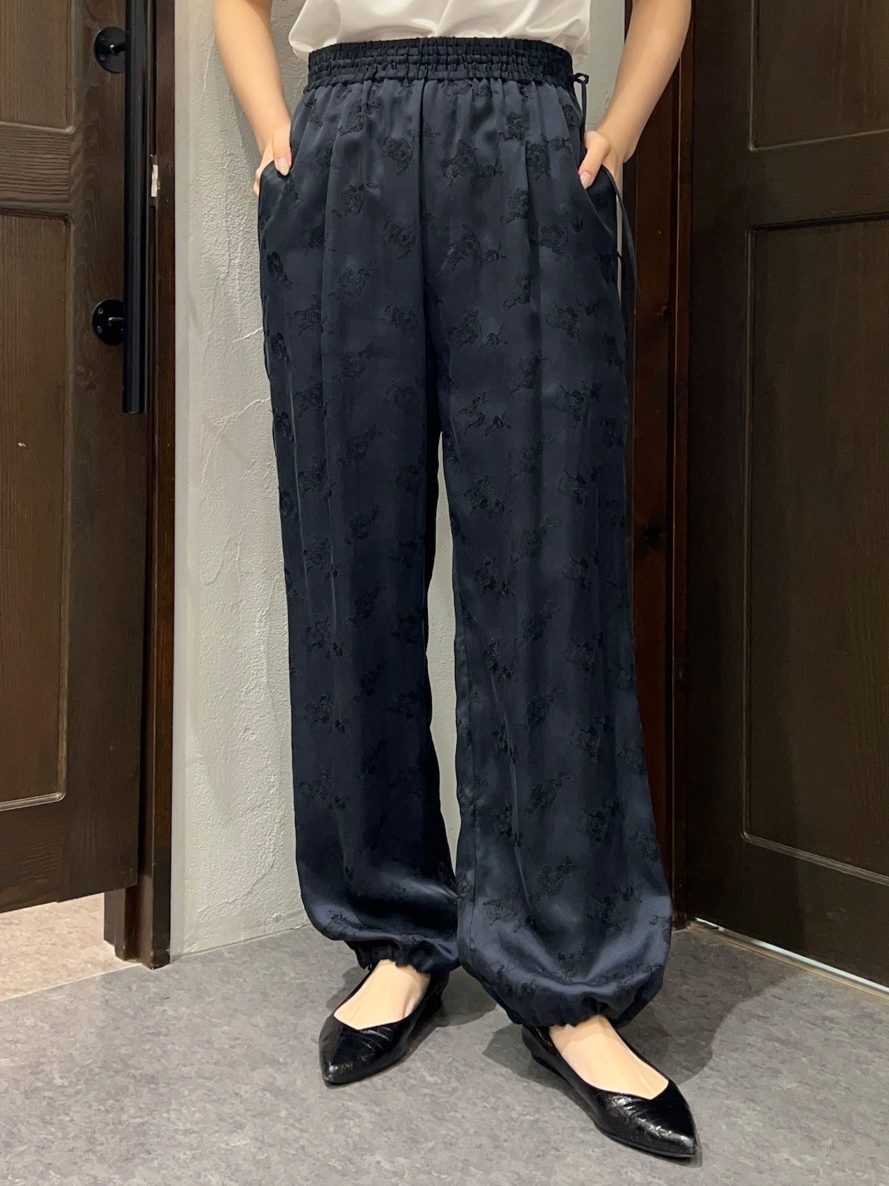 【TICCA】キュプラエンブロイダリーパンツ