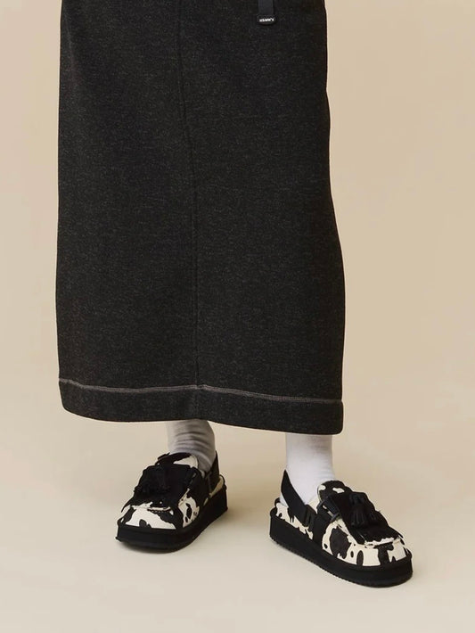 【SHAKA】キルトタッセル付きミュールサンダルMOC MULE TASSEL COWHAIR