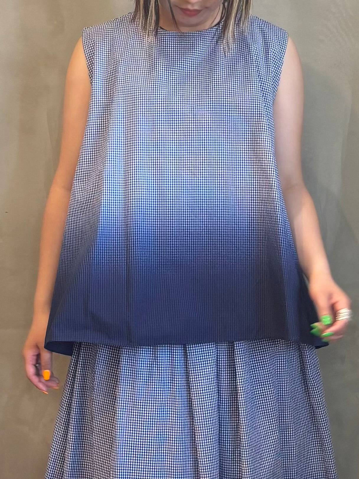 【MidiUmi】グラデーションダイノースリーブシャツ