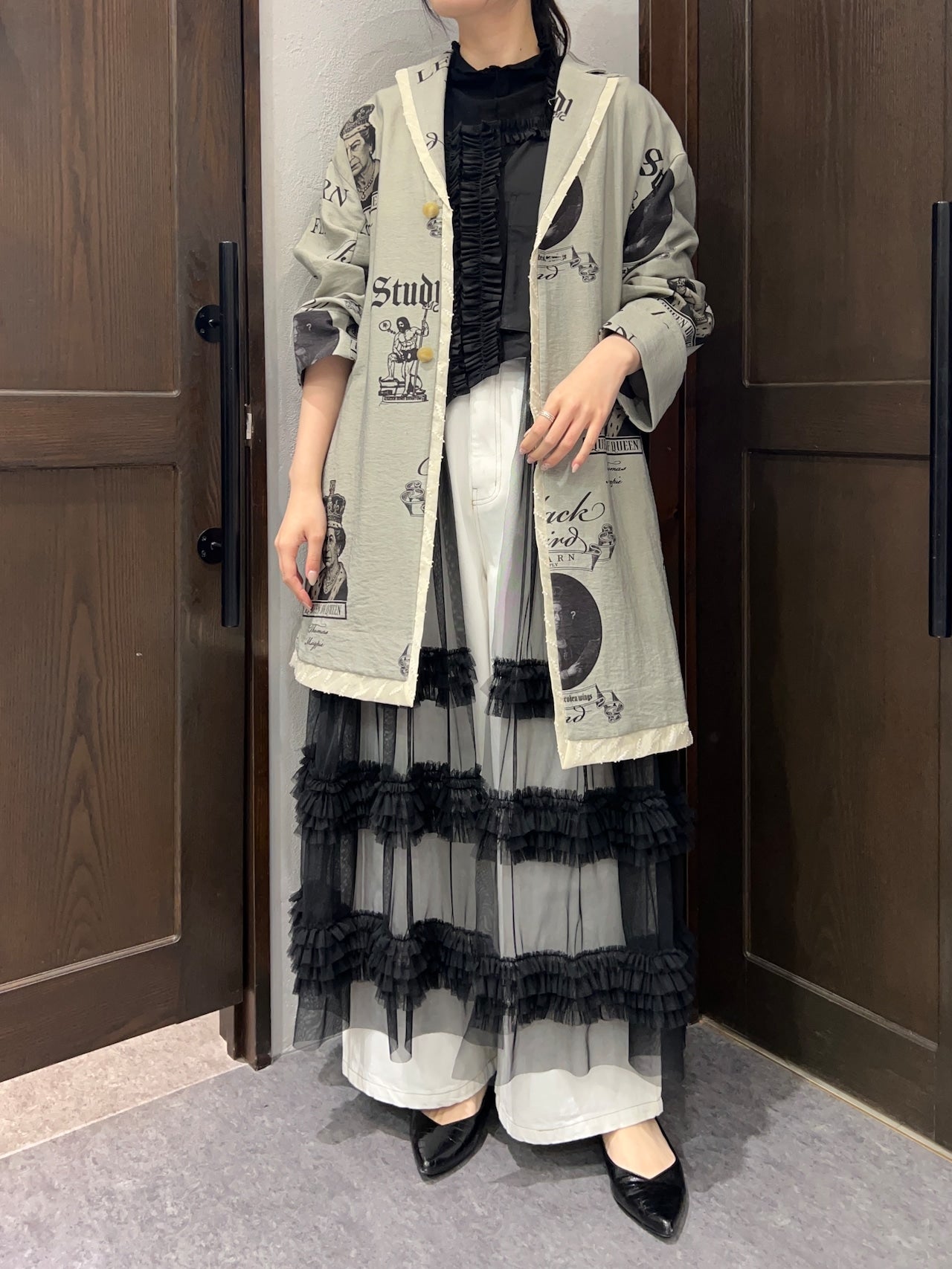 【THOMAS MAGPIE】オリジナルプリントコート