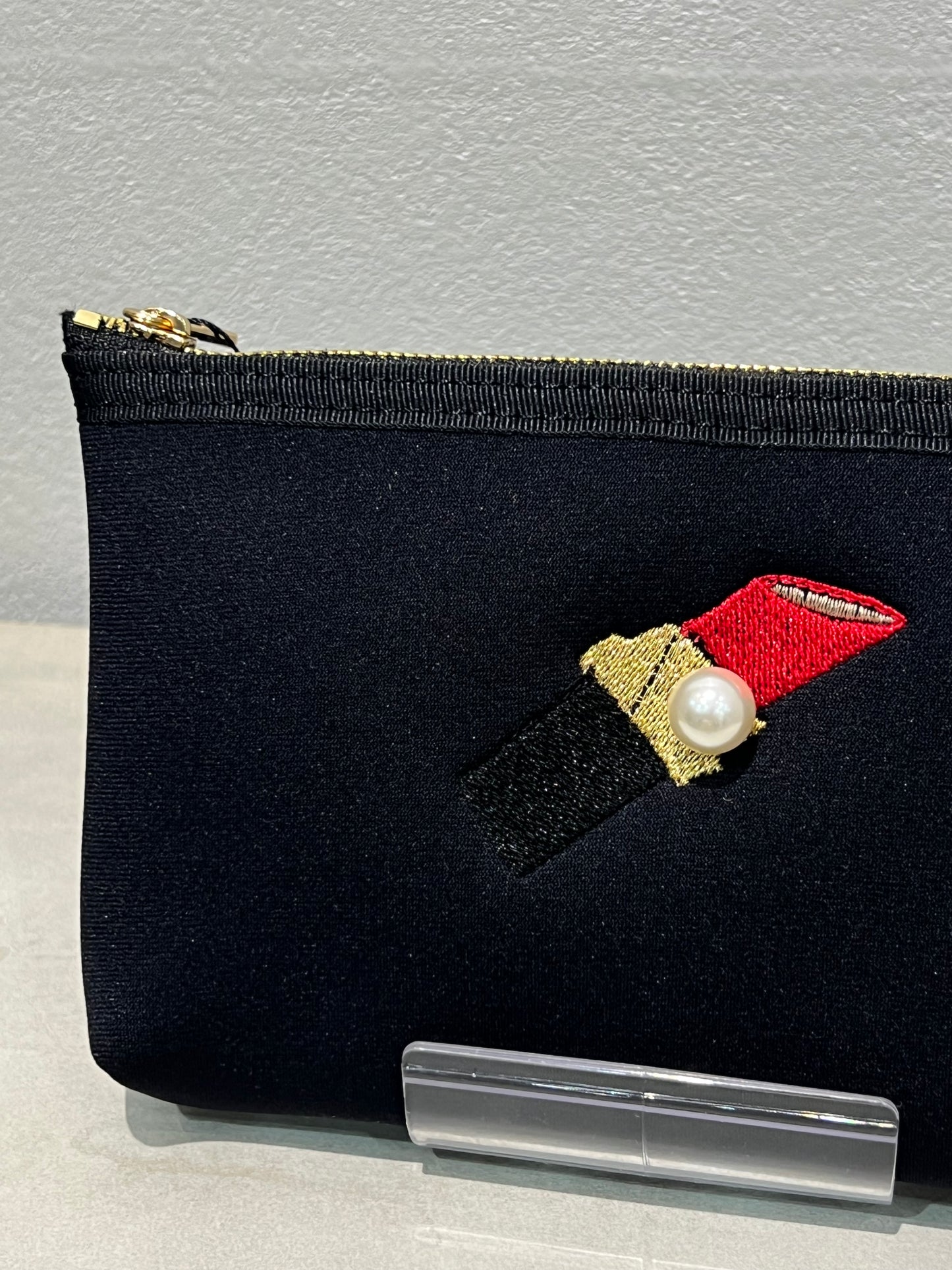 【Rapture】ネイプルズ モチーフ刺繍ポーチ -Sサイズ-