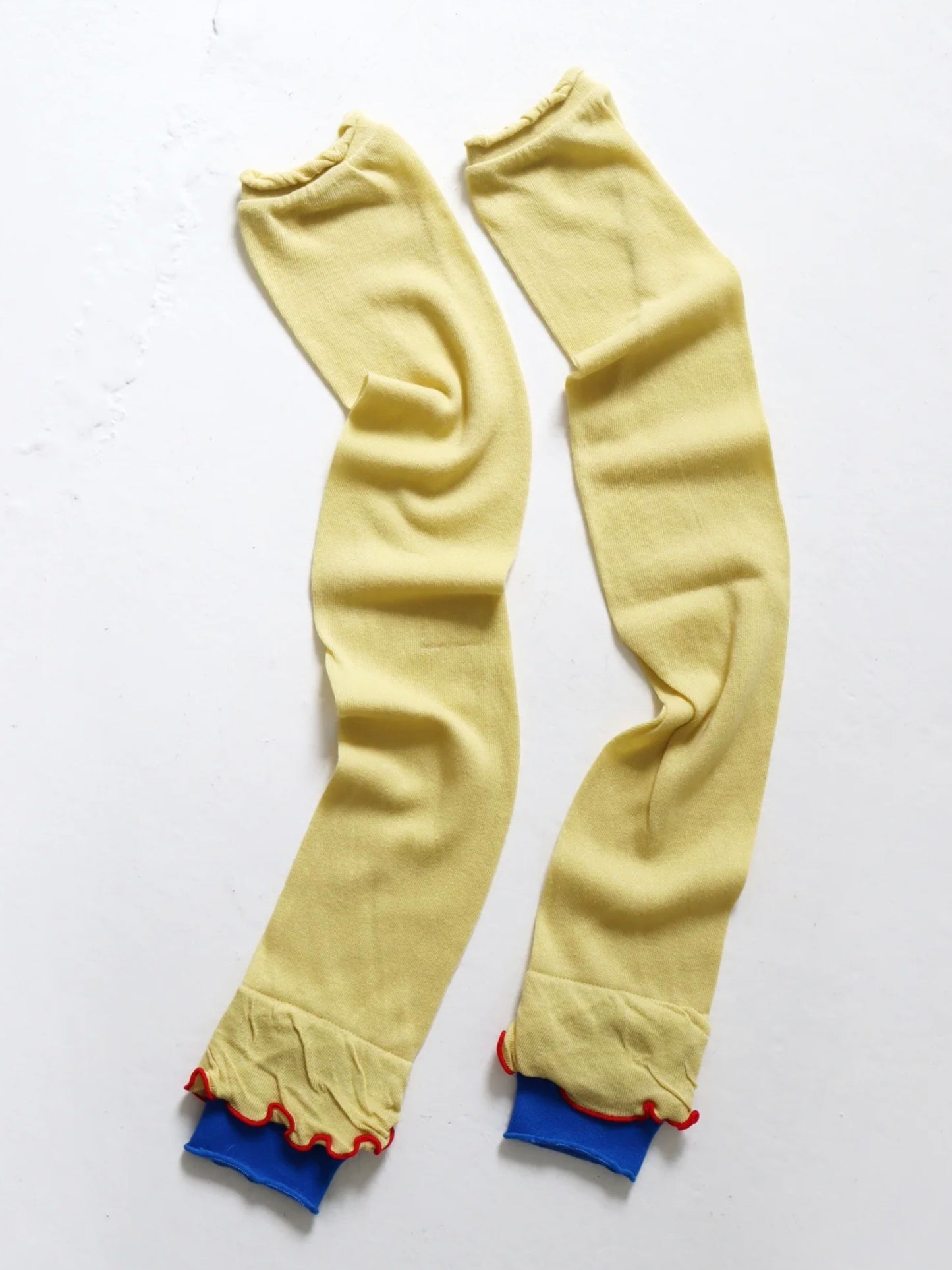 【KIVISDOU】チューリップフリルUVアームカバー