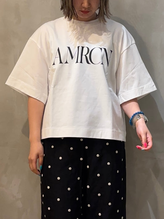 【AMERICANA】バック切替プリントTシャツ