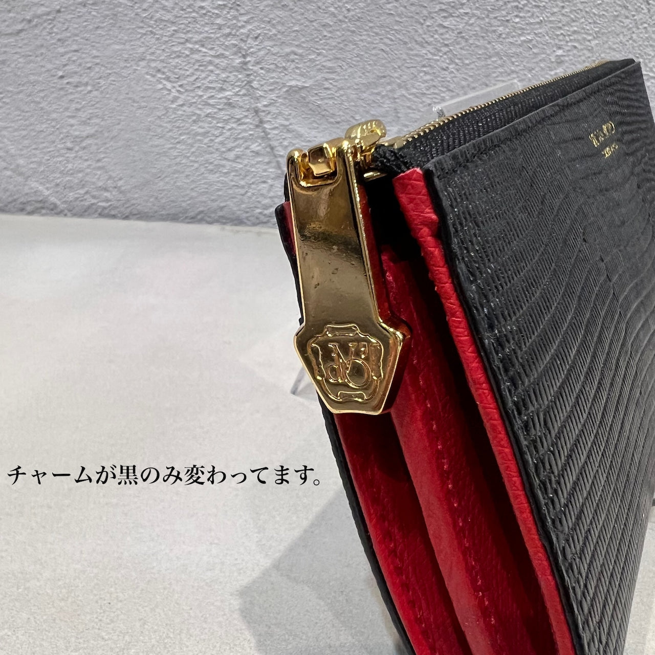 VIOLAd'ORO/L字ジップ長財布