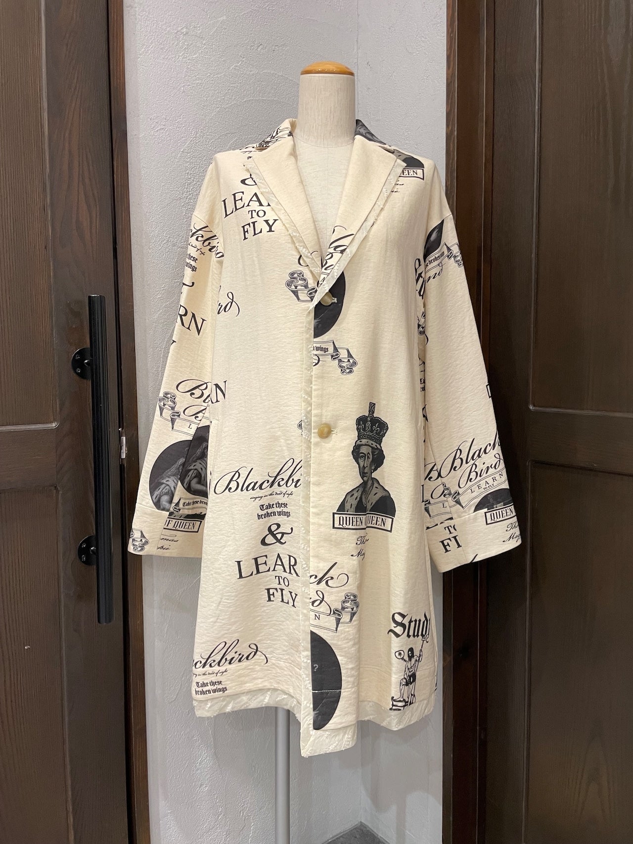 【THOMAS MAGPIE】オリジナルプリントコート