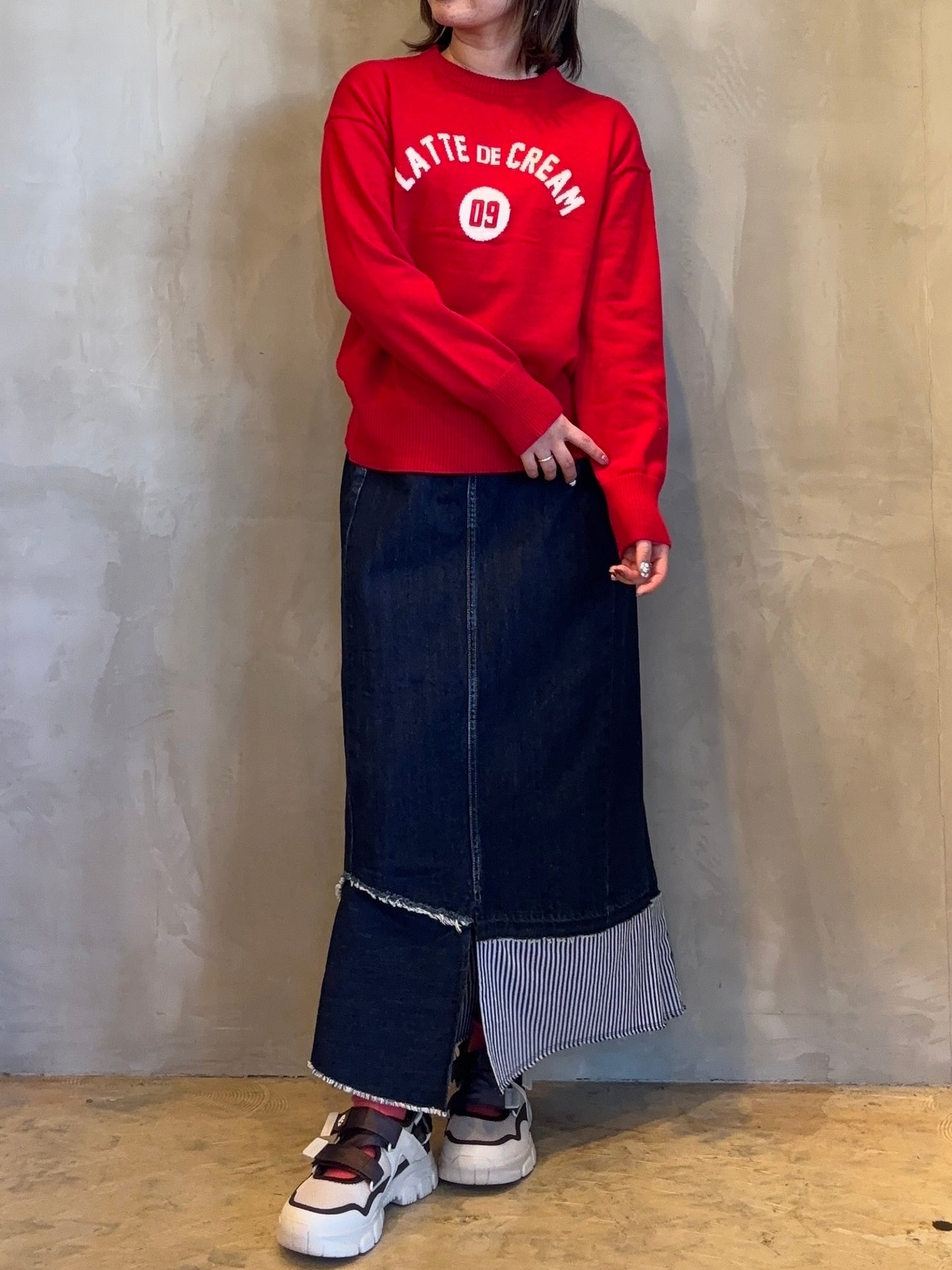 【maomade】柔らかコットンプルオーバー