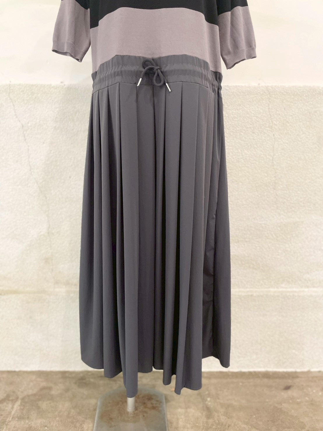 【botanical】プリーツスカートワンピース