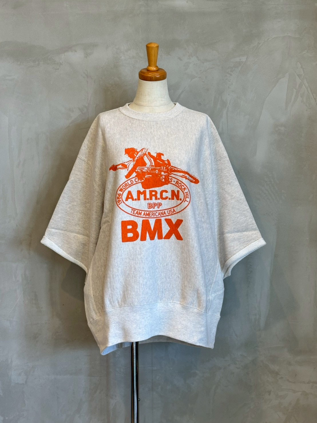 【AMERICANA】BMXリバースウィーブスウェット