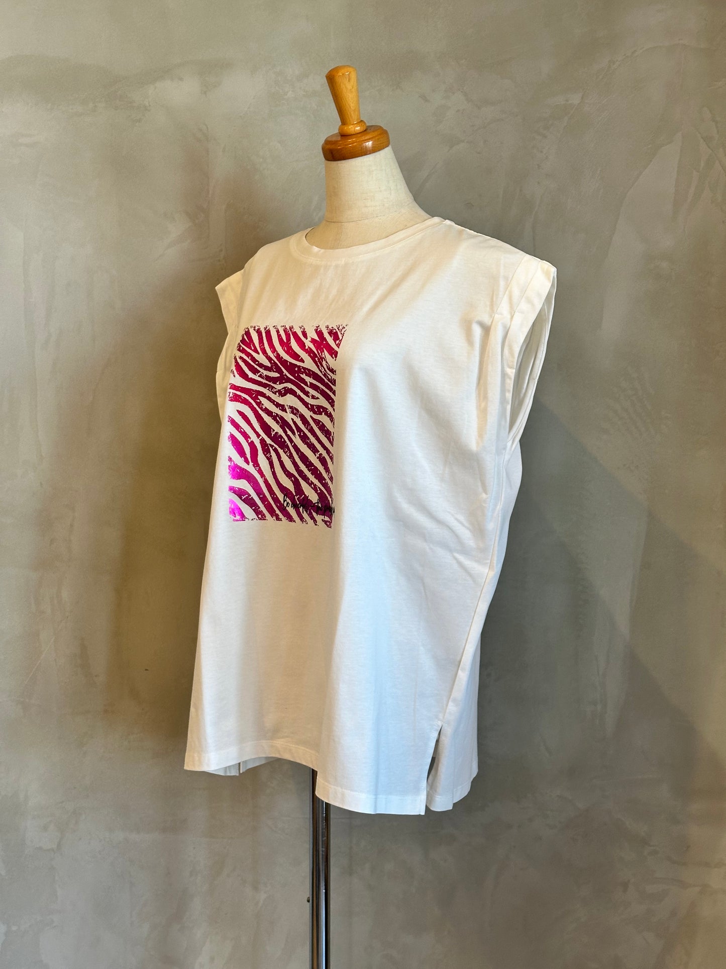 【NOUQUE】箔プリントボックスTEE