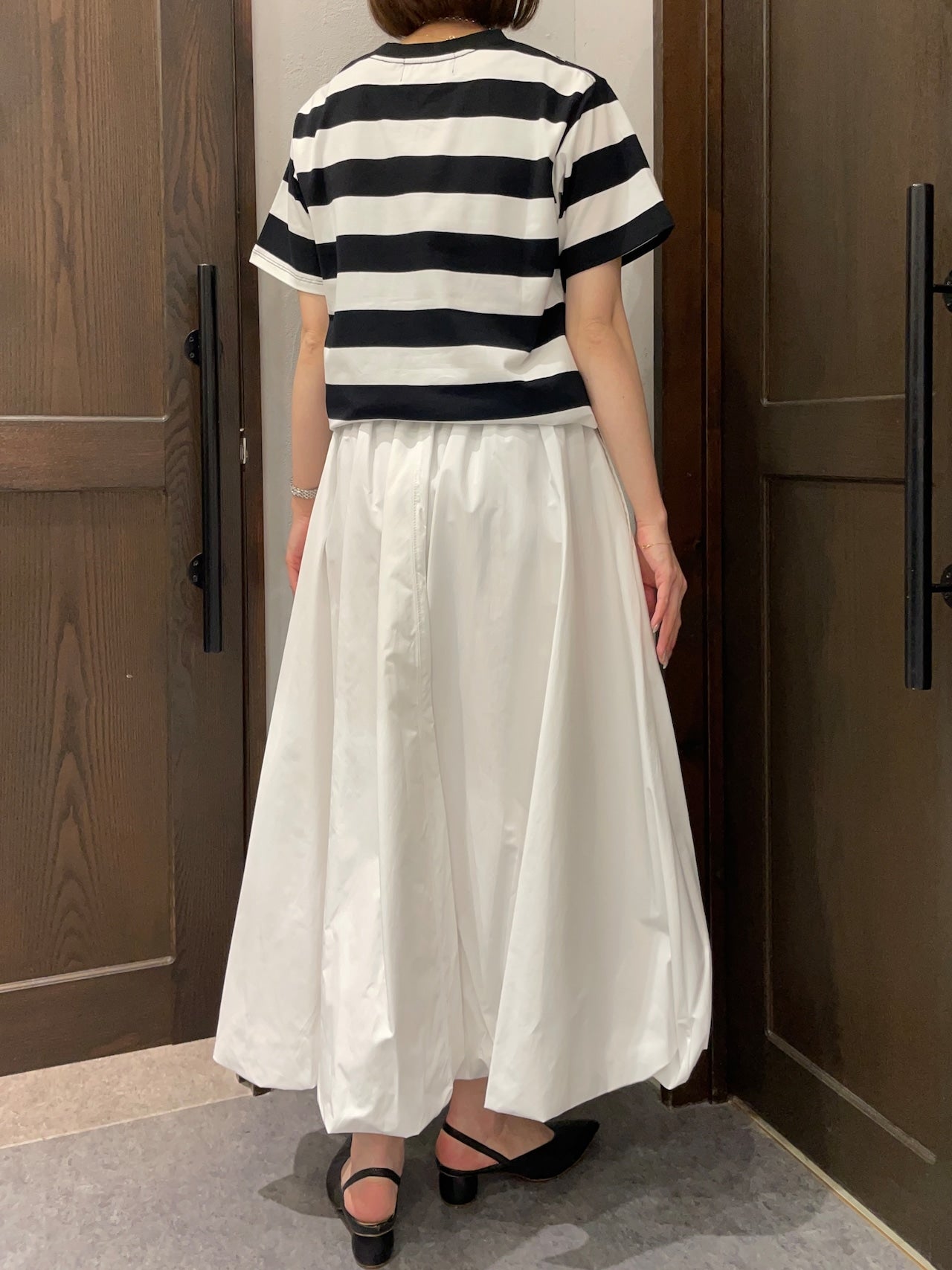 【anana】バルーンロング丈スカート