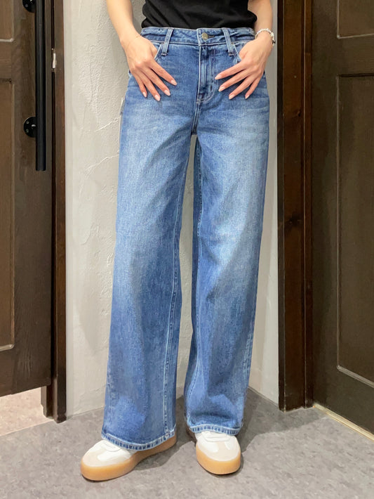 【Healthy denim】ピンクペッパーミッドライズ