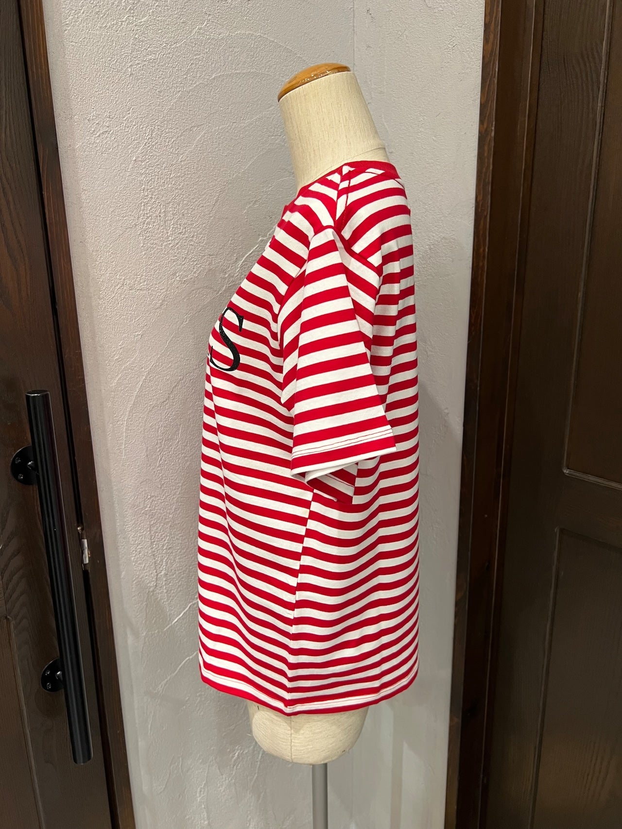 【MICALLE MICALLE】PARIS PEARL BORDER T-SHIRT