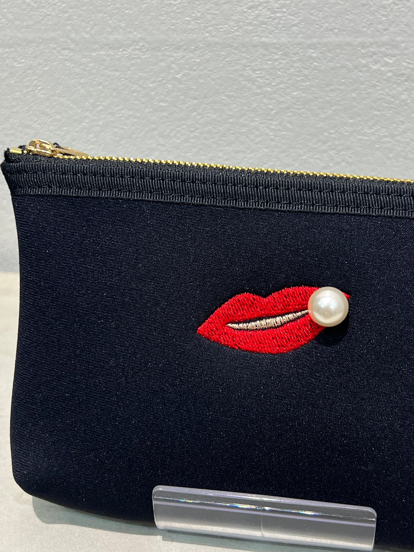 【Rapture】ネイプルズ モチーフ刺繍ポーチ -Sサイズ-