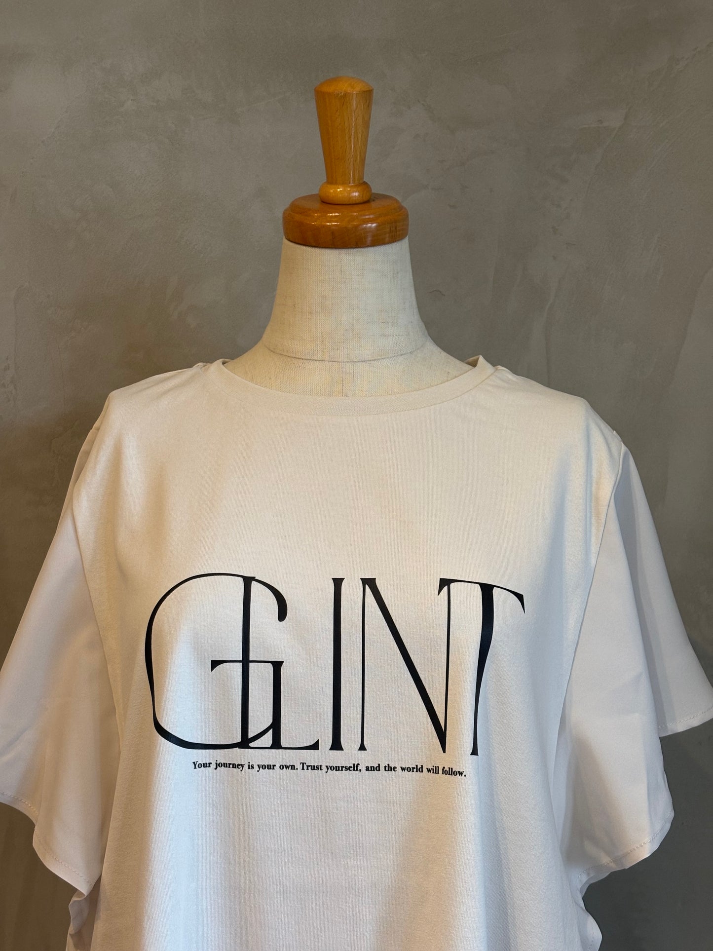 【botanical】USAコットンフリル袖ロゴTee