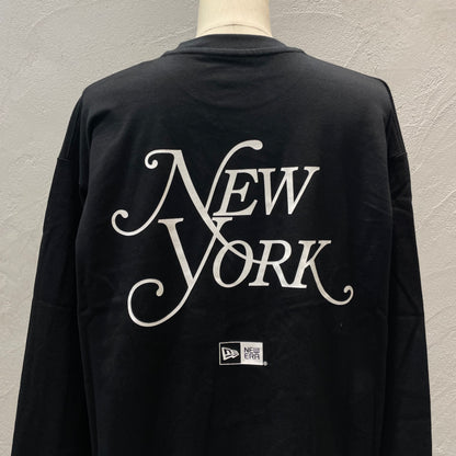 【NEW ERA】オーバーサイズド コットン Tシャツ New York Magazine（black）