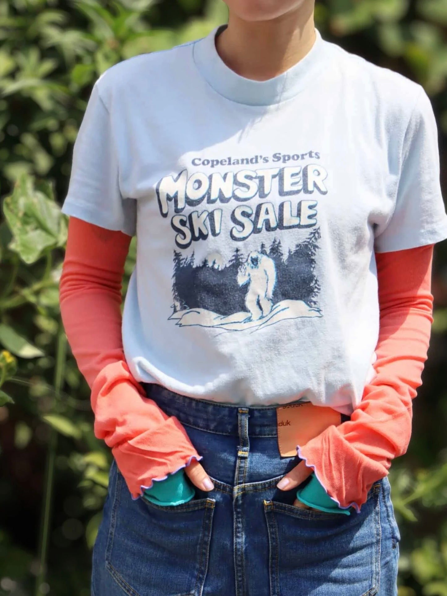 【KIVISDOU】チューリップフリルUVアームカバー