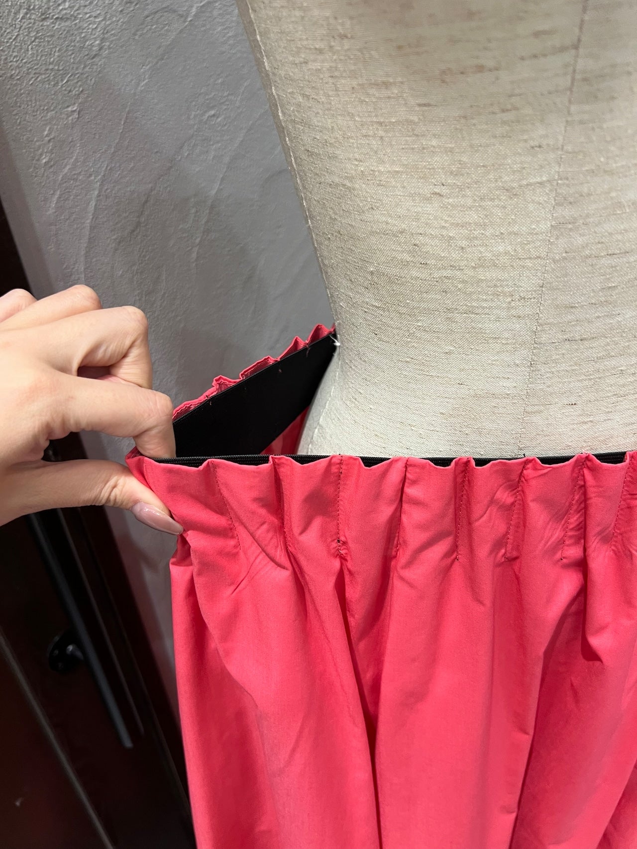 【MICALLE MICALLE】ウエストギャザースカート