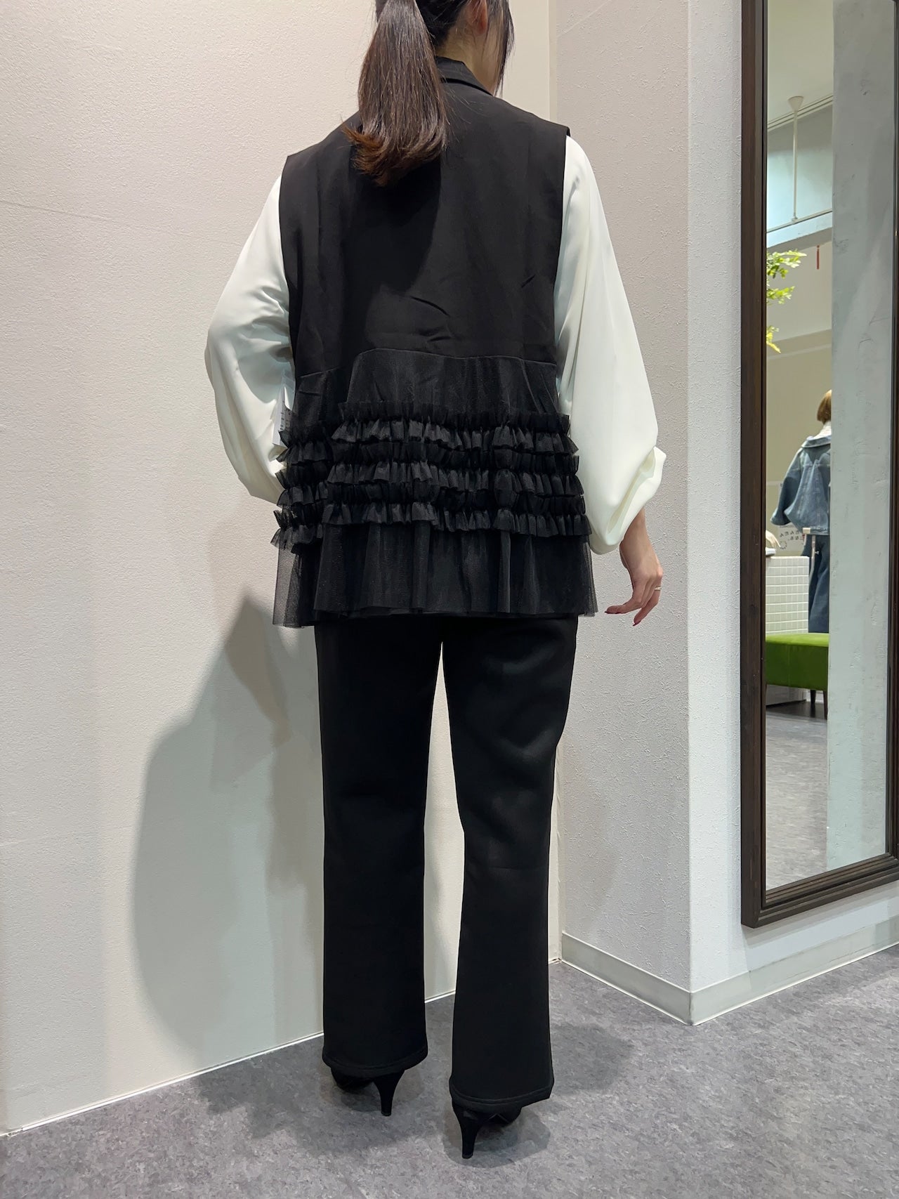 【botanical】バックチュールベスト