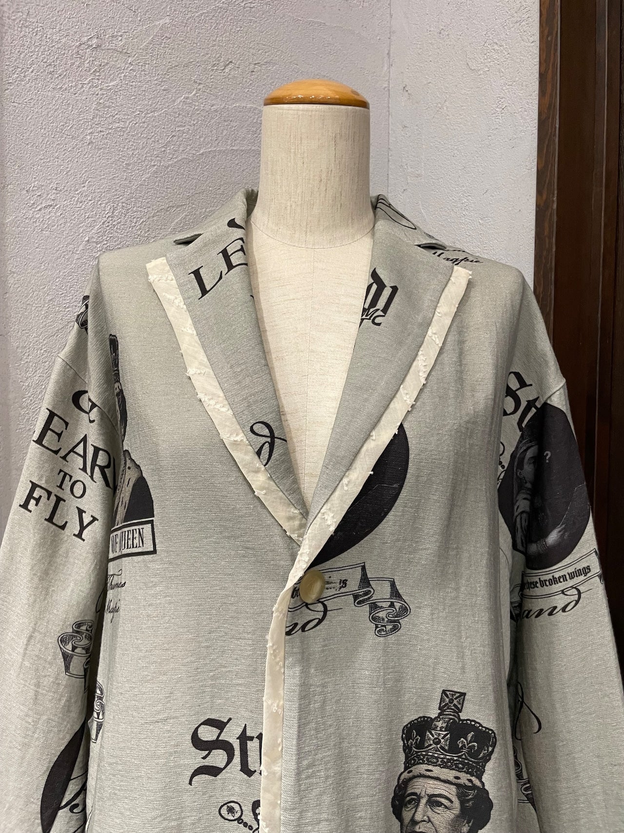 【THOMAS MAGPIE】オリジナルプリントコート