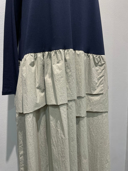 【Mewl】タフタドッキングワンピース