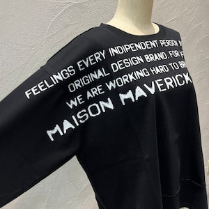 【MAISON MAVERICK PRESENTS】プリントロゴTシャツ