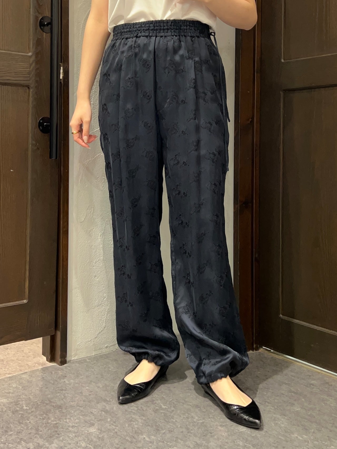 【TICCA】キュプラエンブロイダリーパンツ