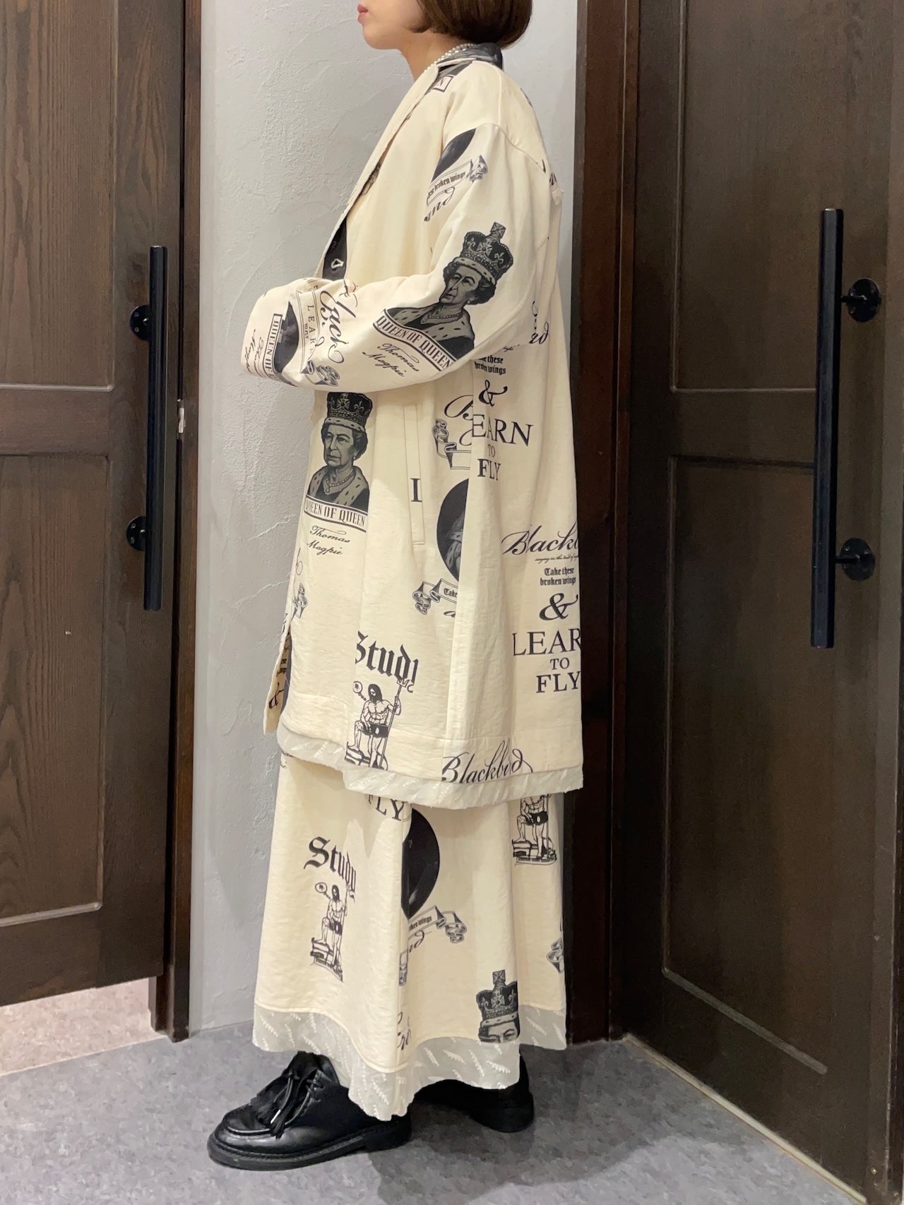 【THOMAS MAGPIE】オリジナルプリントコート