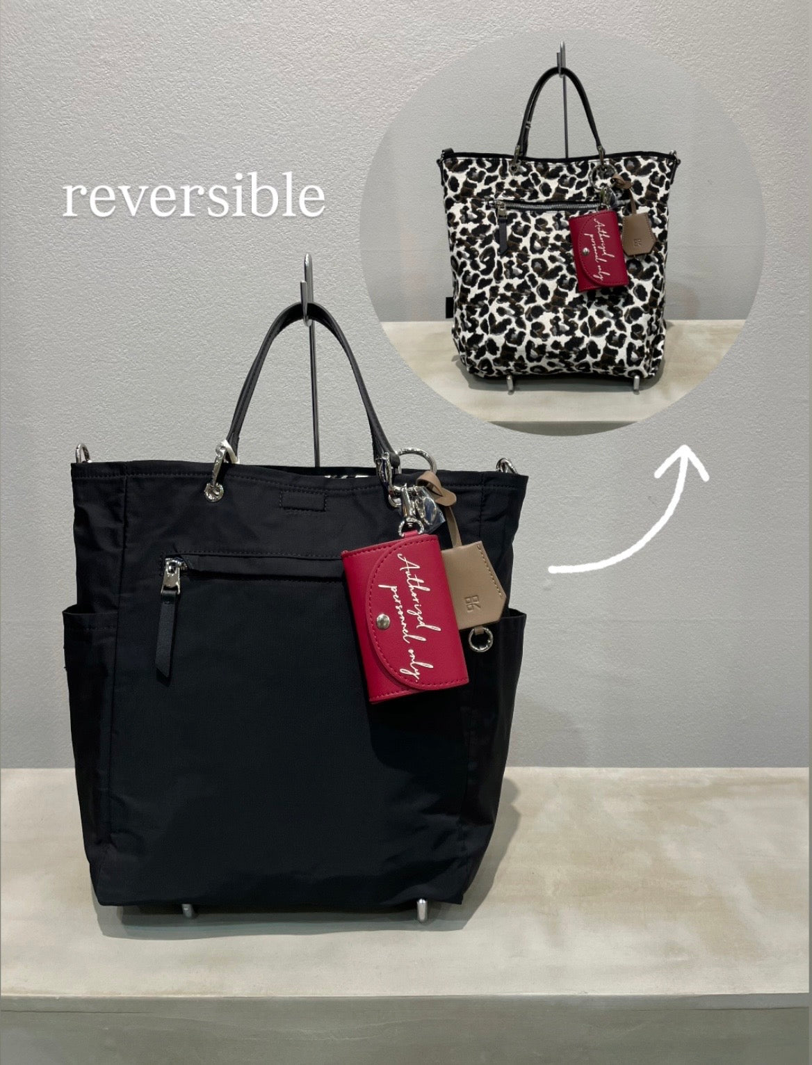 【Story】リバーシブルトートバッグ