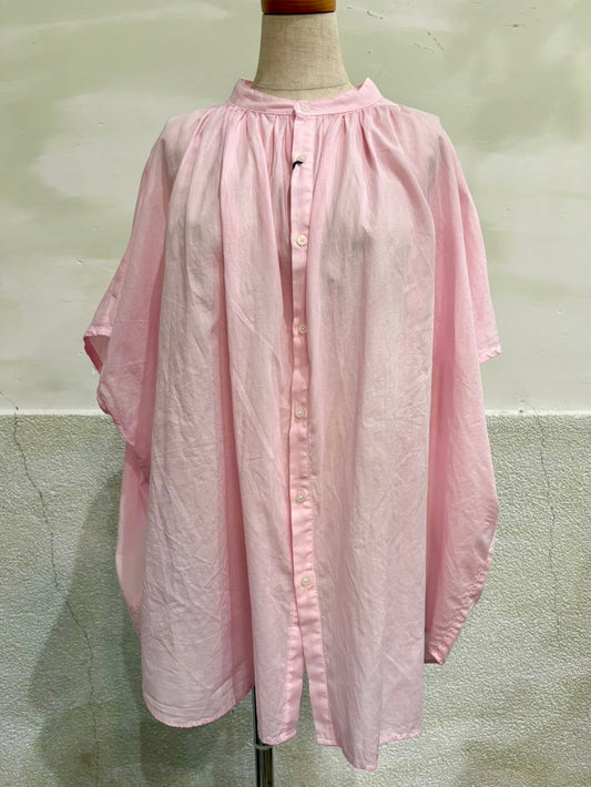 【MANON】オーバーダイ フレンチスリーブ ビック アミカルシャツ